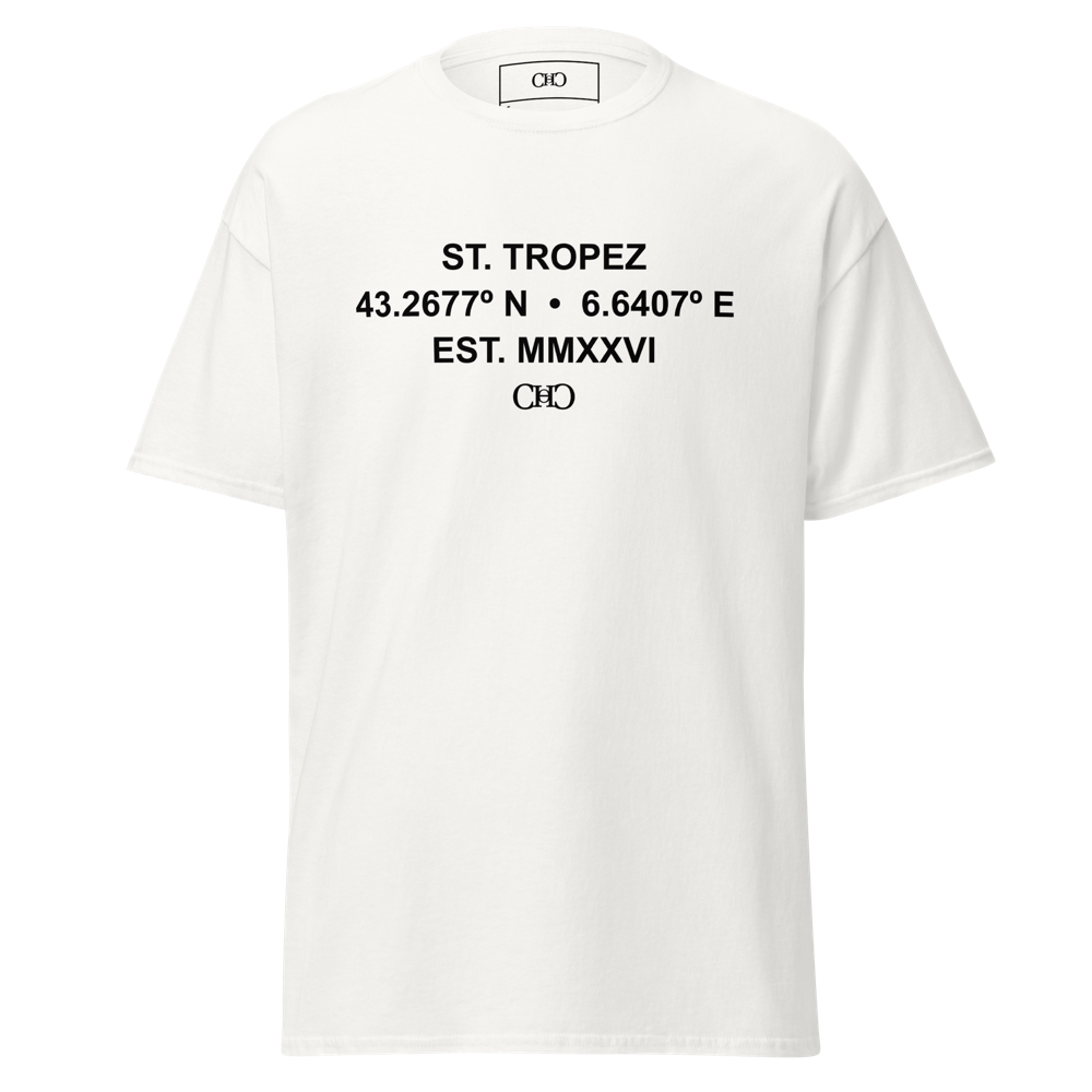 St Tropez Tee White